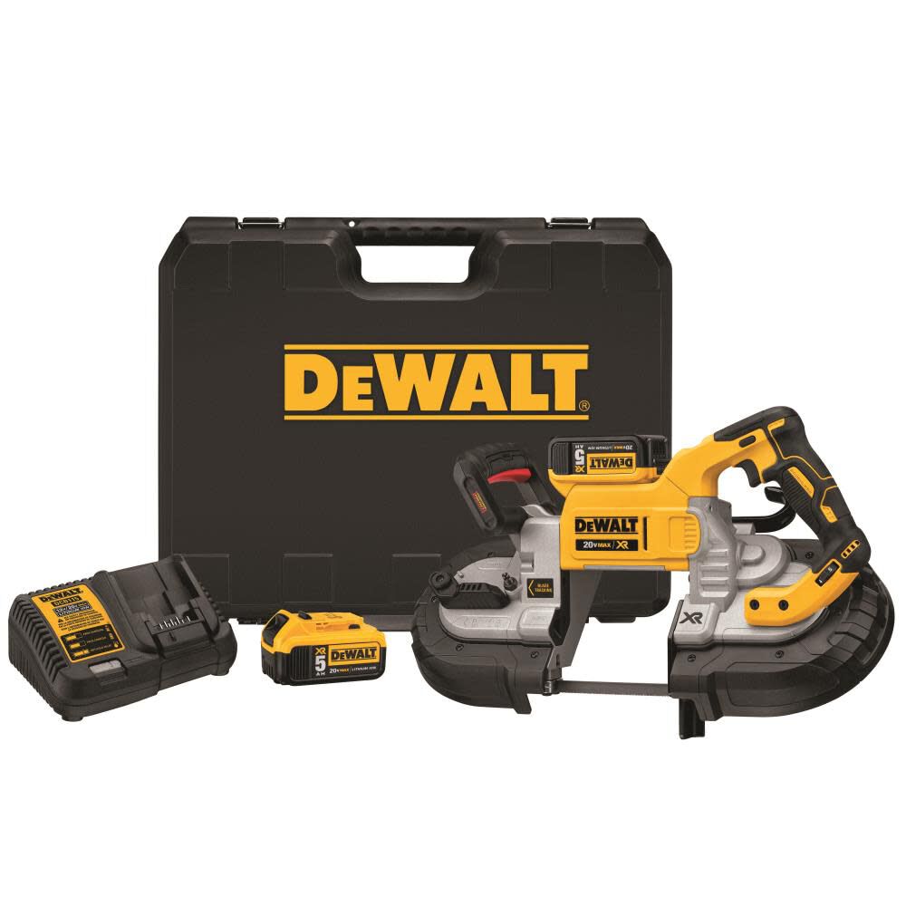 DEWALT 20V MAX 5in Dual Switch Band Saw Kit