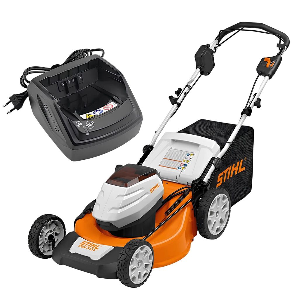 Stihl RMA 510 V 21 Inch Battery-Powered Push Mower with AL101 Charger