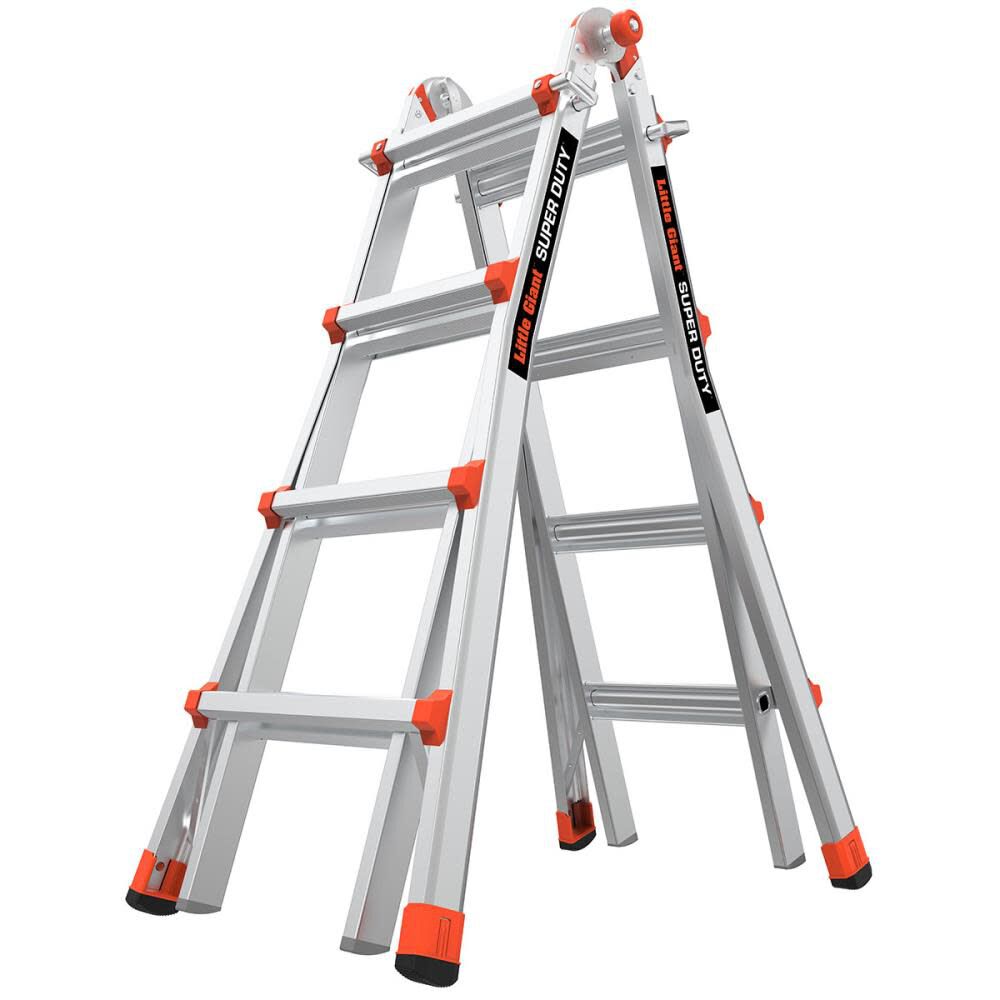 Little Giant Safety M17 17′ 1AA 375# Multi-Position Ladder