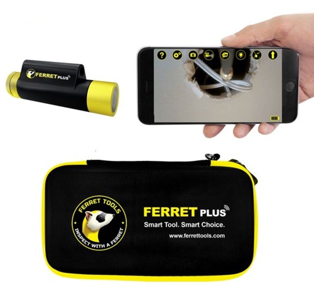 Rack-A-Tiers Ferret Plus Multipurpose Inspection Camera and Cable Pulling Tool