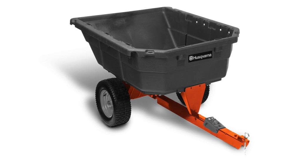 Husqvarna 12.5 Cu. Ft. Poly Swivel Dump Cart