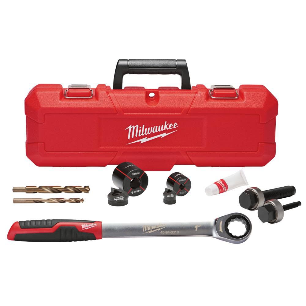 Milwaukee EXACT 1-3/8 In. Sink Knockout Set