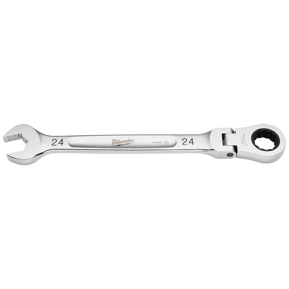 Milwaukee 24MM Flex Head Ratcheting Combination Wrench