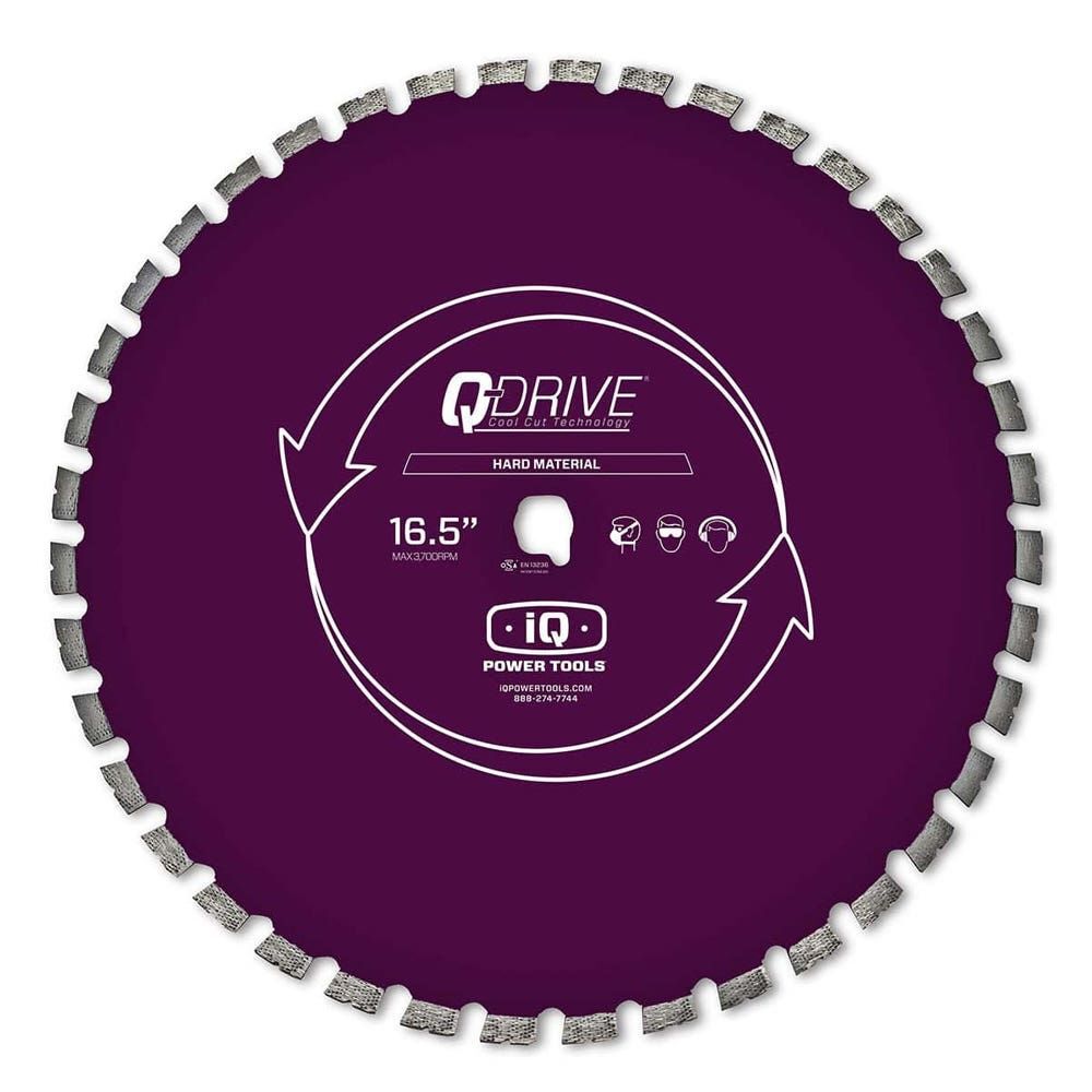 iQ Power Tools 16.5 in Q Drive Arrayed Segmented Super Hard Material Blade