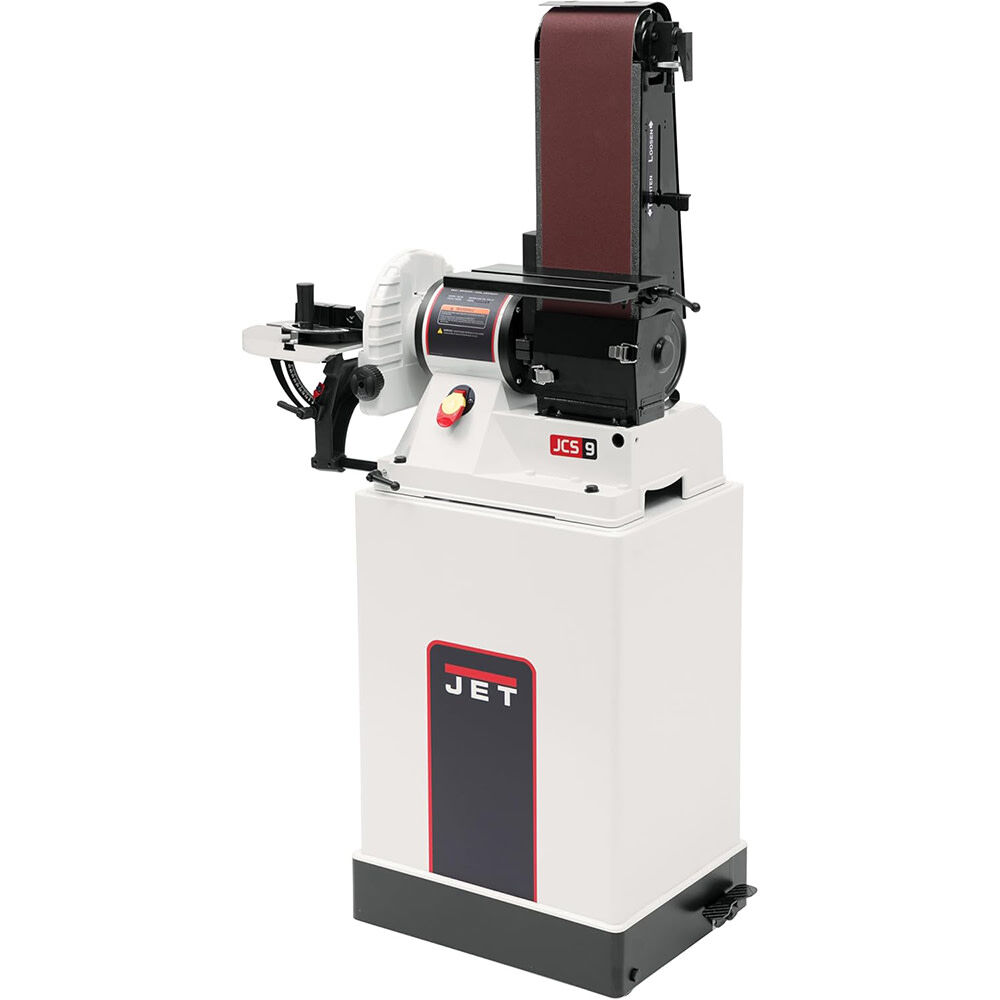 JET 6in x 48in Belt / 9in Disc Sander with Stand
