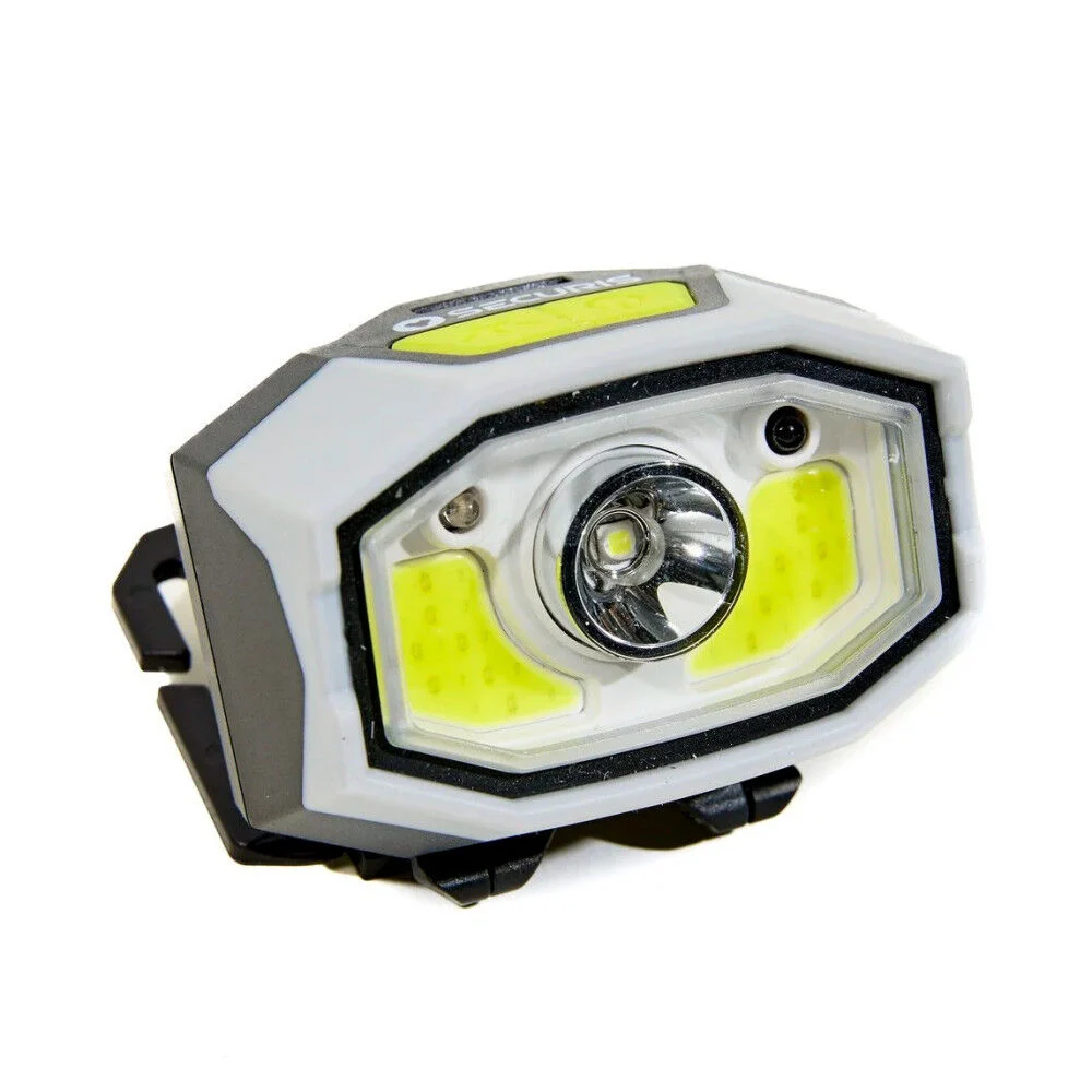 SECURIS USB Rechargeable Battery-Powered Front Mounted LED Headlamp