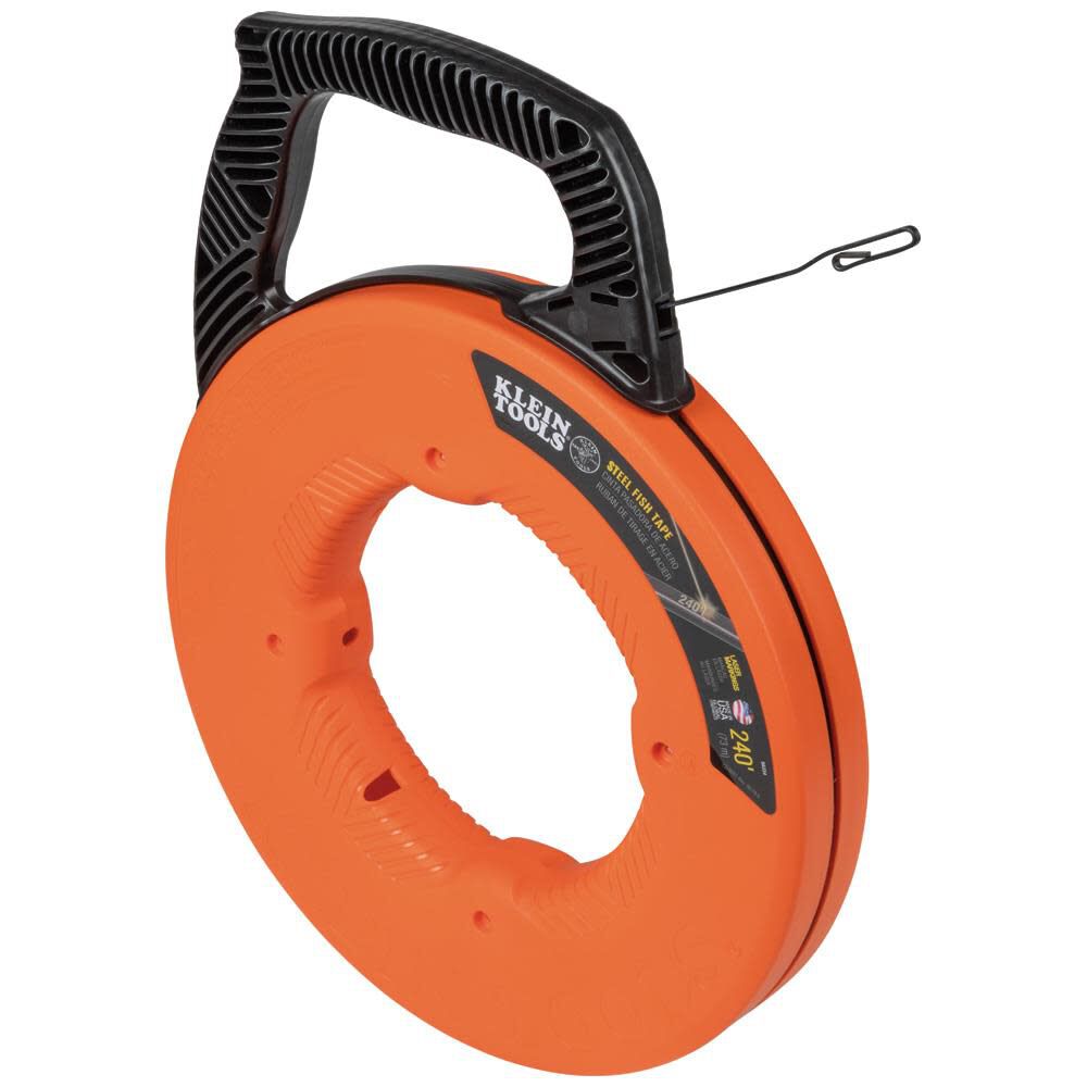 Klein Tools 240′ Steel Fish Tape