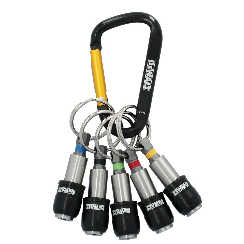 DEWALT Key Ring Bit Holder Set