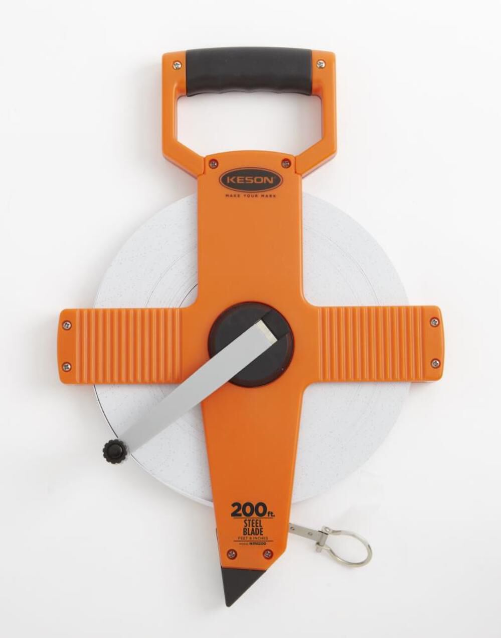 Keson 200 FT. 2x Nylon Coat STEEL TAPE