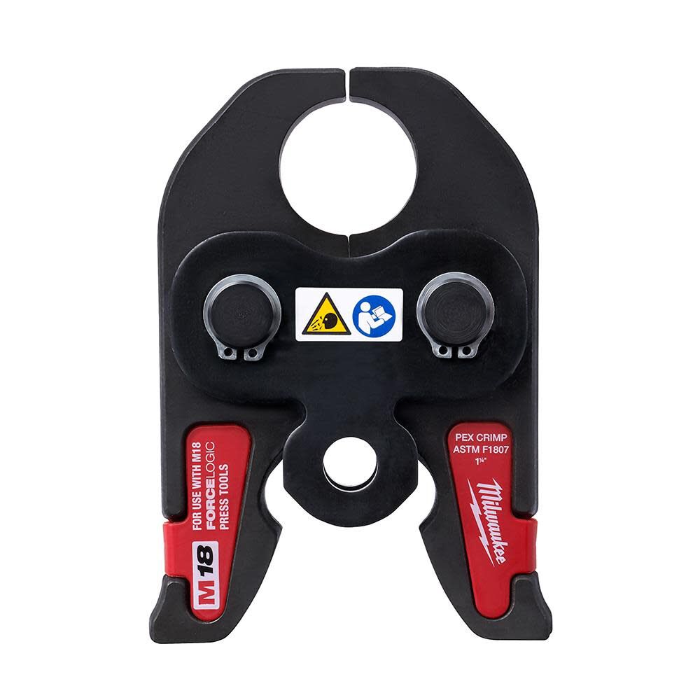 Milwaukee 1-1/4inch PEX Crimp (F1807) Jaw for M18 FORCE LOGIC Press Tools