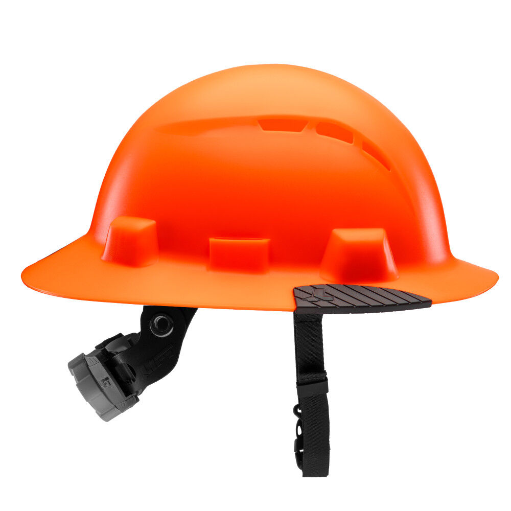 Lift Safety IDAX Full Brim Vented Hi-Viz Orange Hard Hat