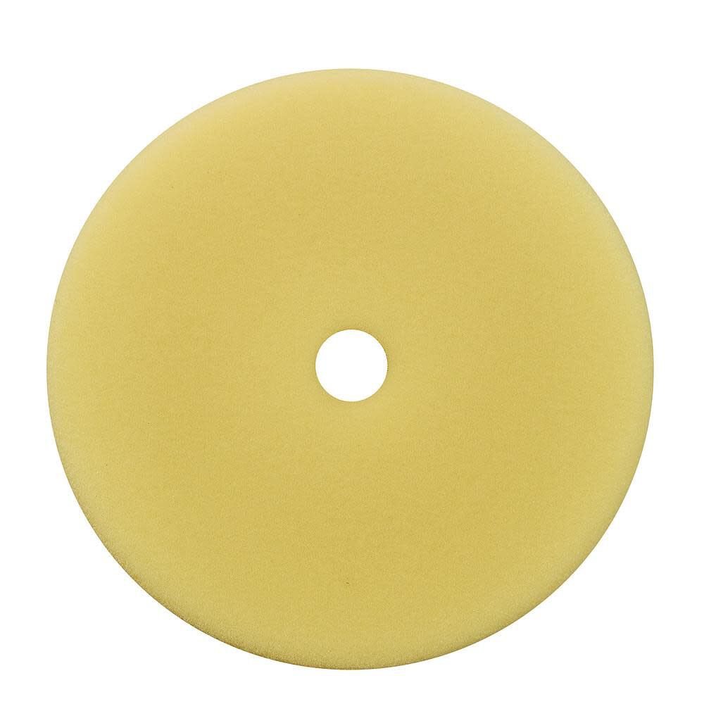 Milwaukee 7 In. Yellow Foam Polishing Pad