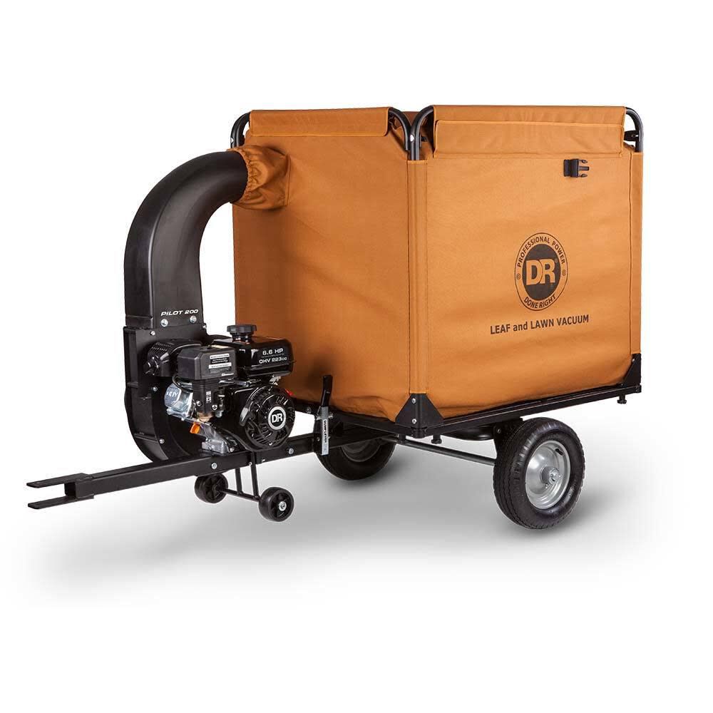 DR Power Equipment DR PILOT 6.6 HP 200 Gallon Manual Start Leaf & Lawn Vacuum