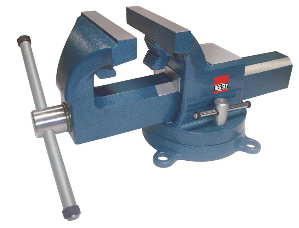 Bessey 5 Inch Drop Forged Bench Vise with Swivel Base