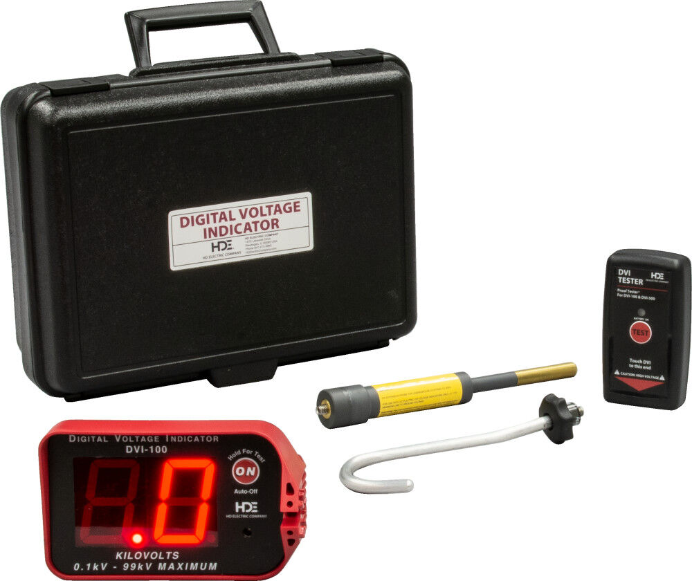 Greenlee Digital Voltage Indicator 100kV, OH/UG Kit 2