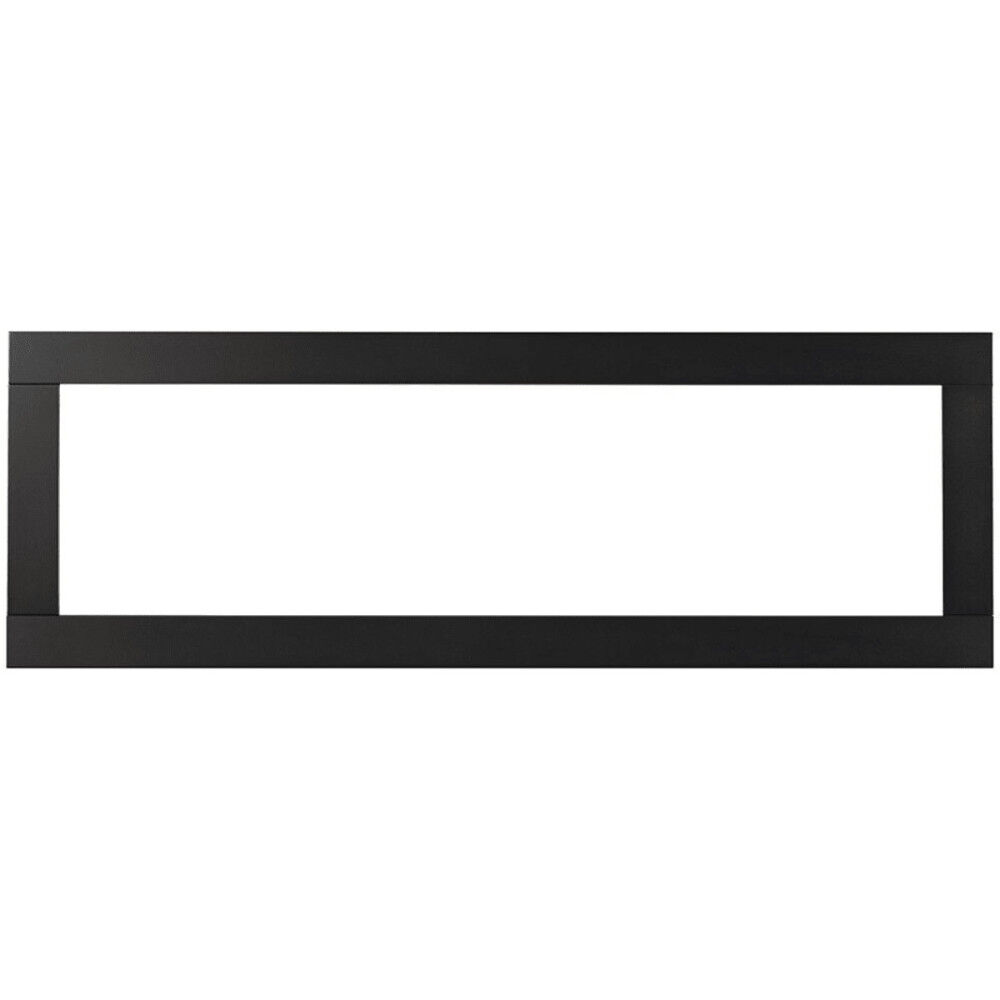 Napoleon Deep Trim Kit for CLEARion Elite 50 Inch Electric Fireplace Black Steel