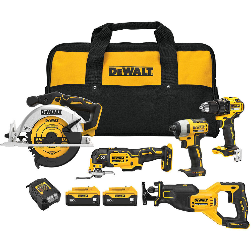 DEWALT 20V MAX 5-Tool Combo Kit