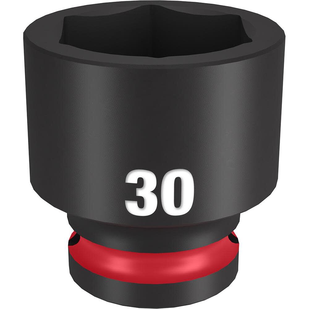 Milwaukee Impact Socket 1/2in Drive 30mm Standard 6 Point