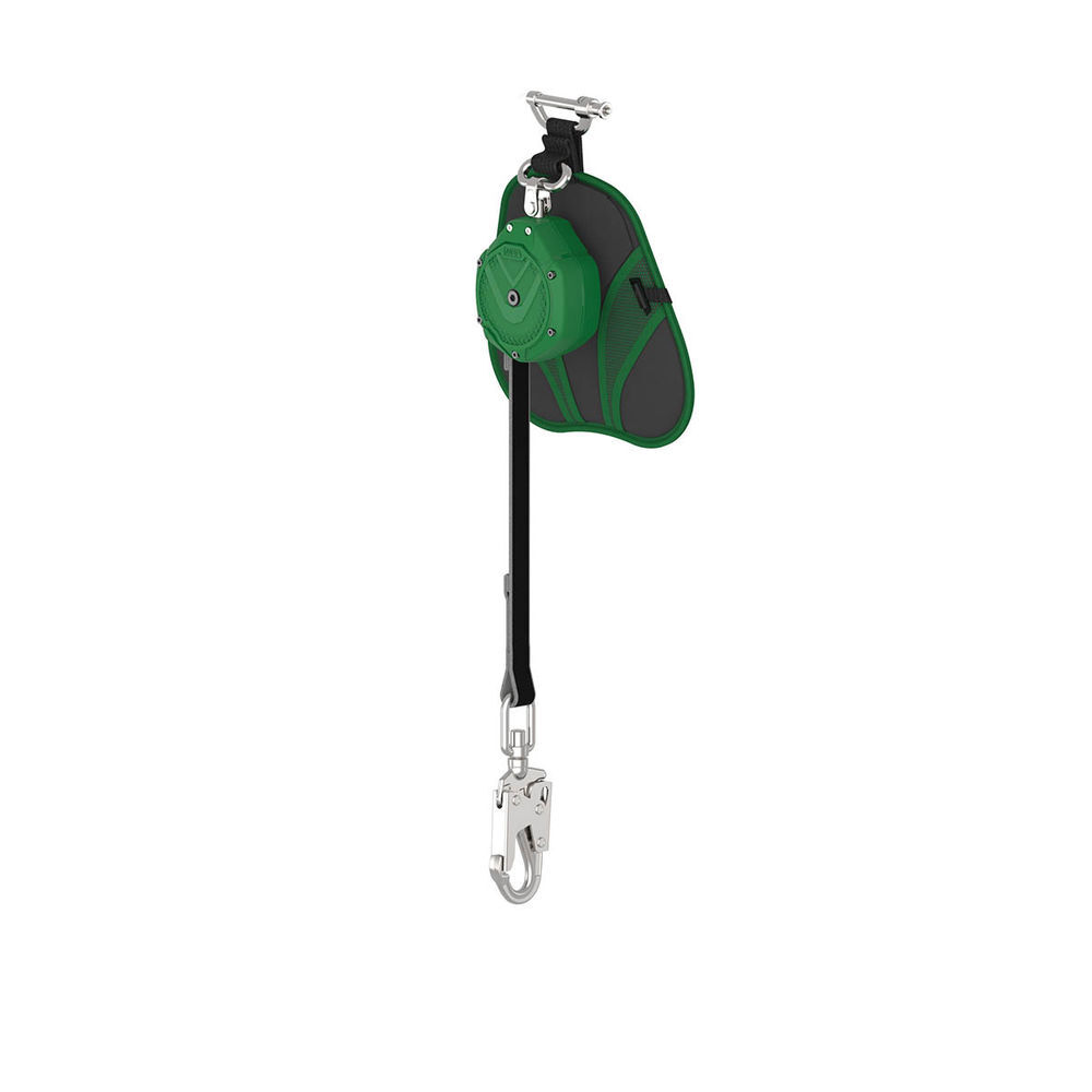 MSA Safety Works 6 Ft. 130-310 Lbs Single Leg Self-Retracting Lifeline with Snap Hook