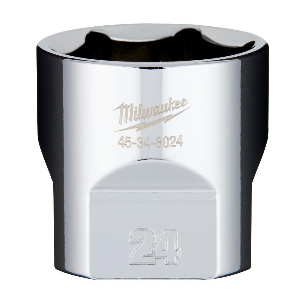Milwaukee 3/8in Drive 24mm Socket