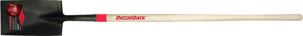 True Temper RAZORBACK Border Spade with wood handle