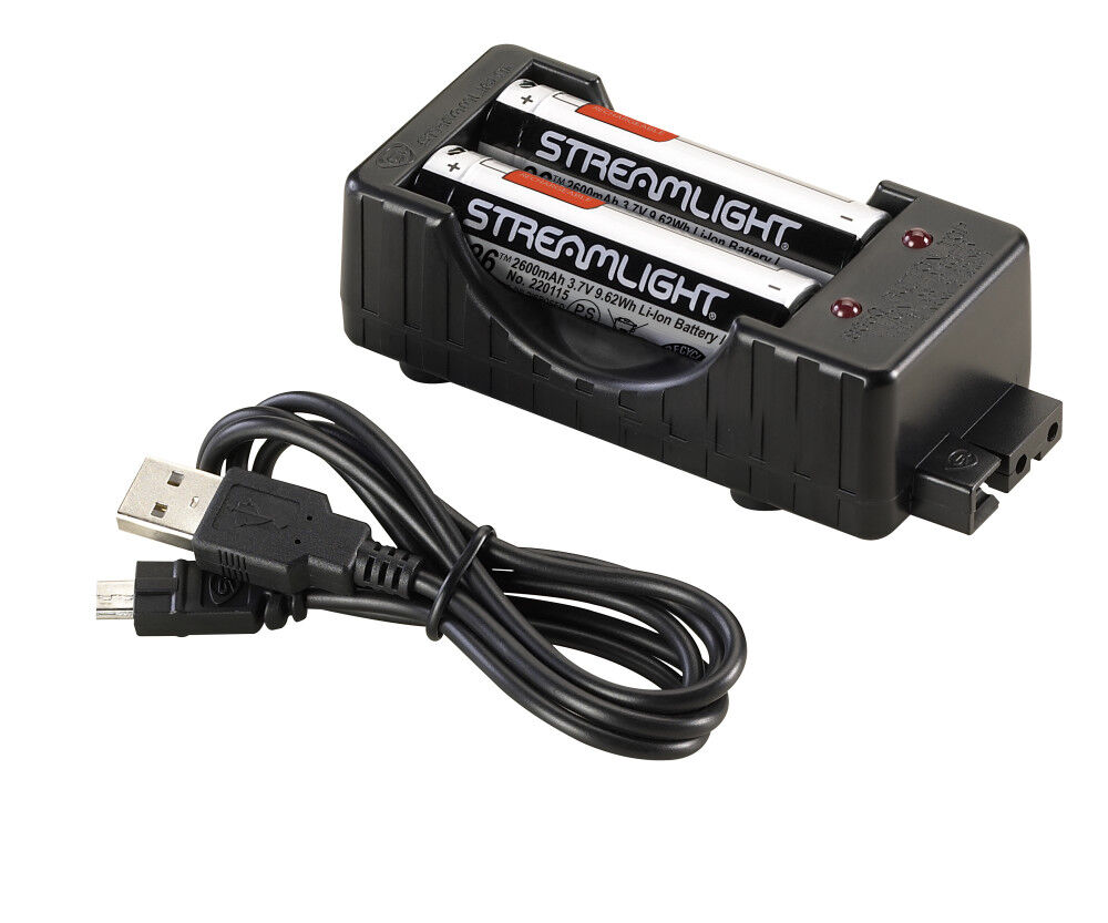 Streamlight Li-Ion Charger Kit with 2 Batteries