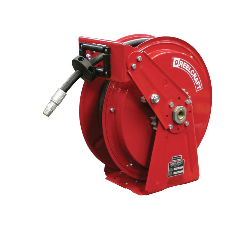 Reelcraft Hose Reel with Hose Steel Series DP7000 1/2in x 50′