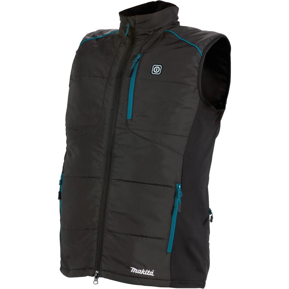 Makita 18V LXT Lithium-Ion Cordless Heated Vest Vest Only (Black Large)