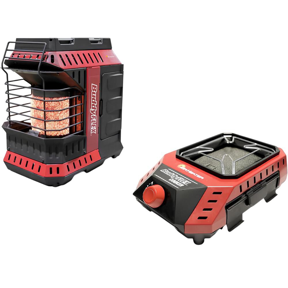 Mr Heater 8000-11000BTUBuddy Flex PortableRadiantHeater with 8000 BTU Buddy FLEX Portable Radiant Cooker