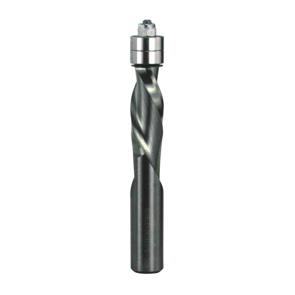Freud 1/2 In. (Dia.) Flush Trim Downcut Spiral Bit with 1/2 In. Shank