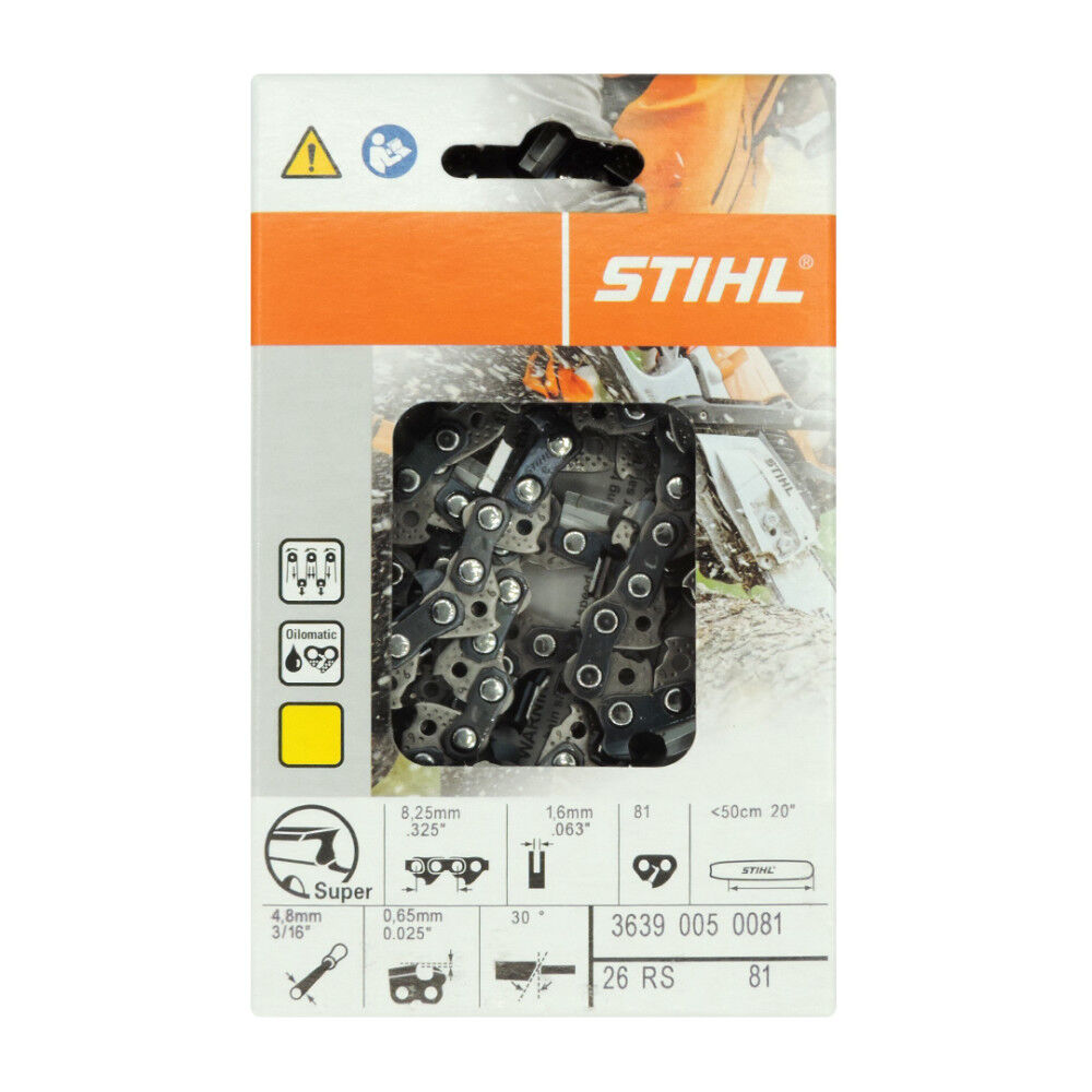 Stihl 20in Oilomatic Rapid Super 26RSC-81 Saw Chain