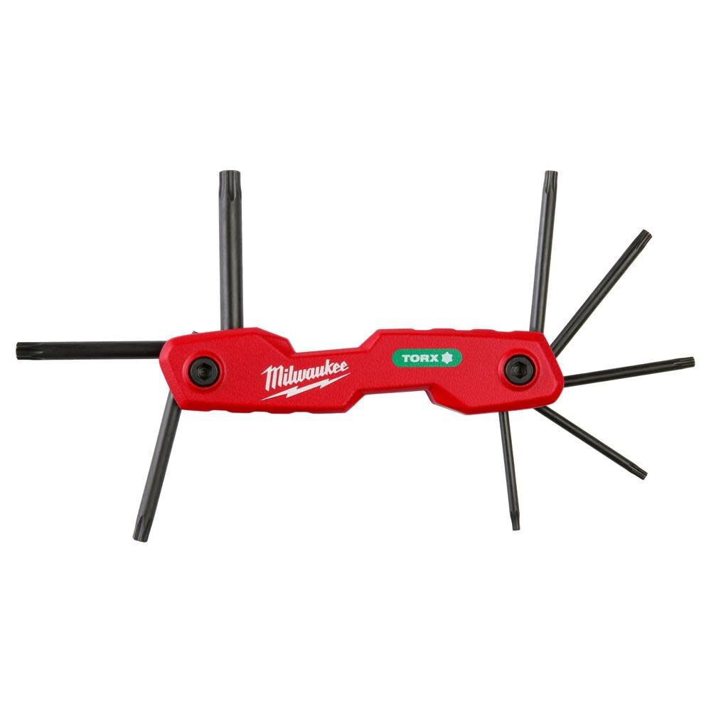 Milwaukee 8 Key Folding Hex Key Set Torx