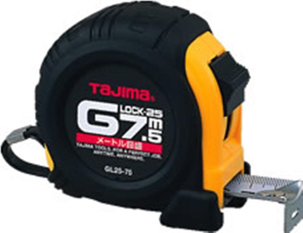 Tajima G Series Measuring Tape in Metric Scale 7.5m x 1in Blade