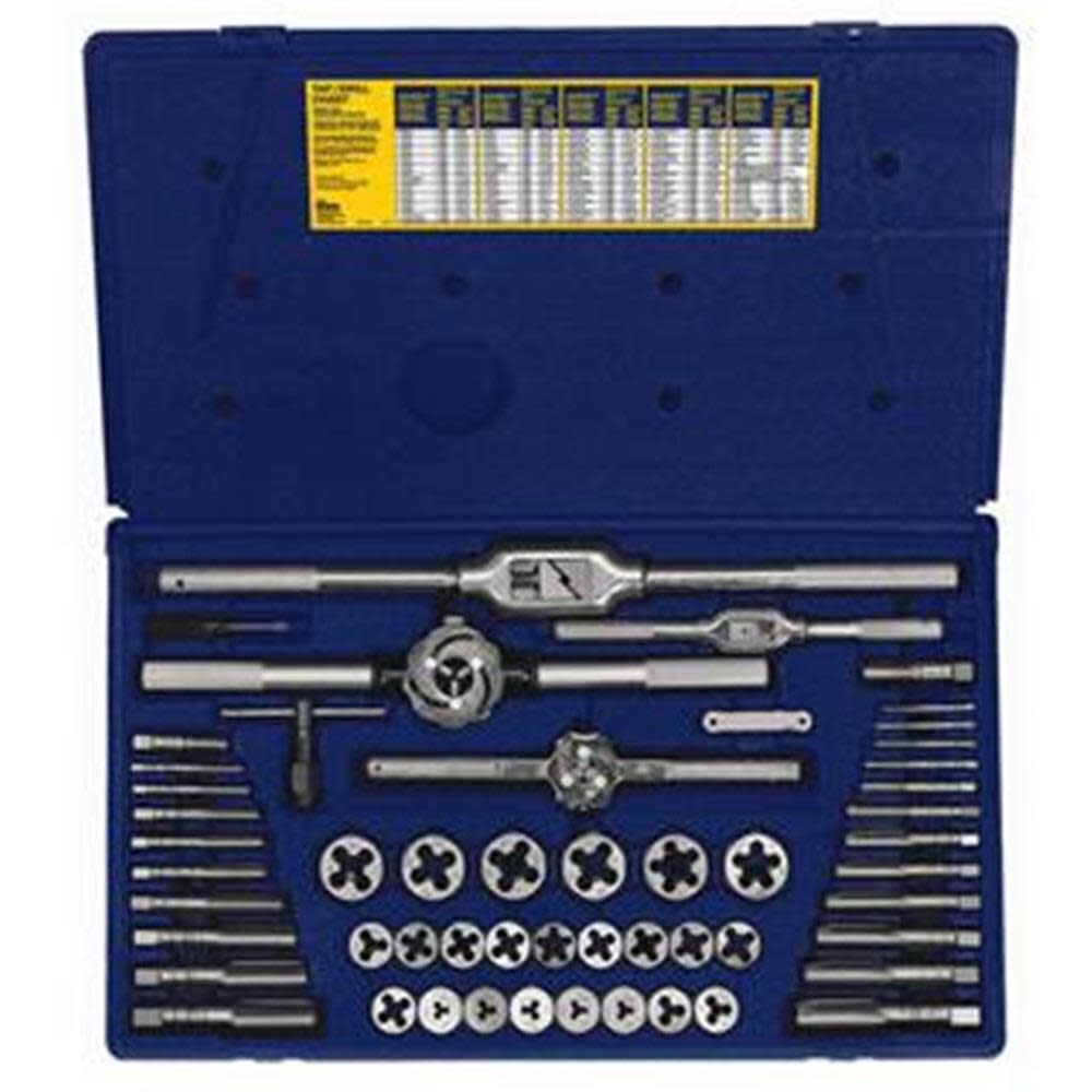 Irwin 53 Pc. Metric Tap & Hex Die Set