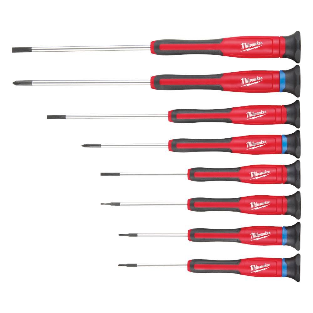 Milwaukee Precision Screwdriver Set 8pc