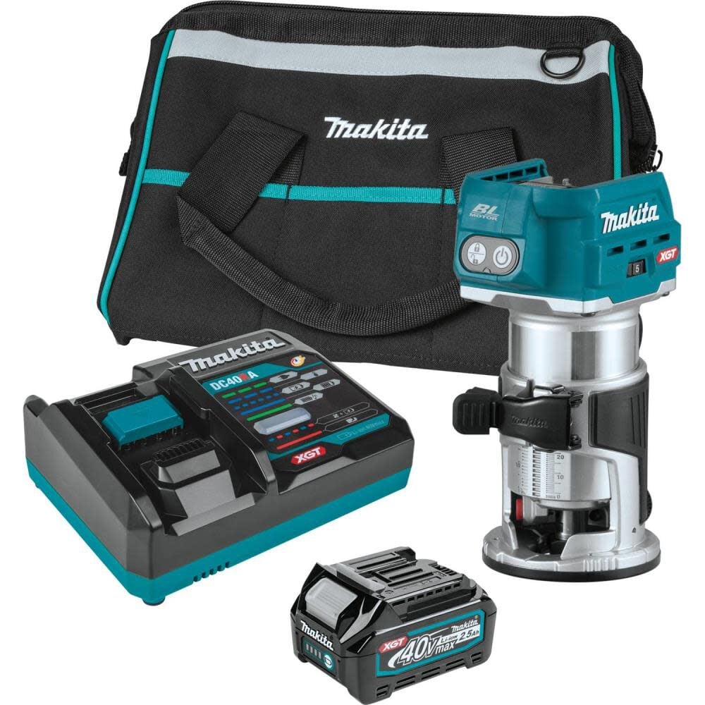 Makita 40V max XGT Compact Router Kit