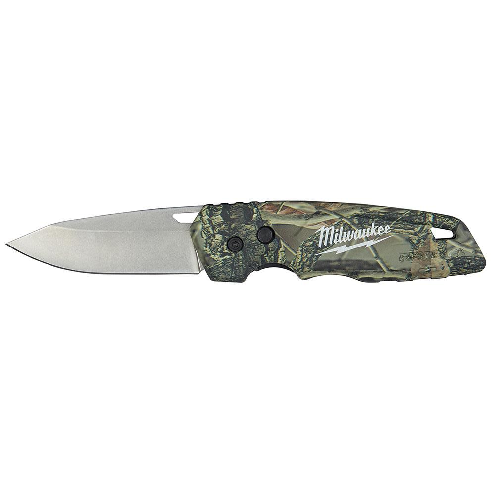 Milwaukee FASTBACK Camo Folding Knife