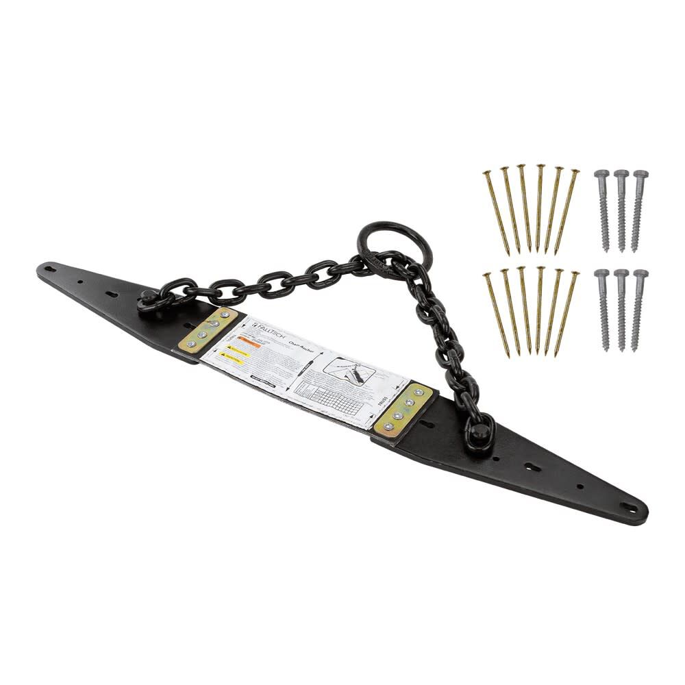 Falltech Reusable Heavy Duty Chain Anchor For Wood
