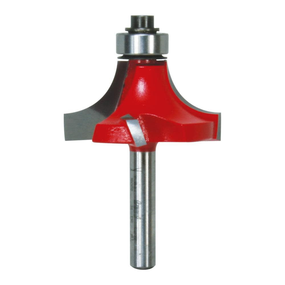 Freud 1/2 In. Radius Quadra-Cut Rounding Over Bit with 1/4 In. Shank