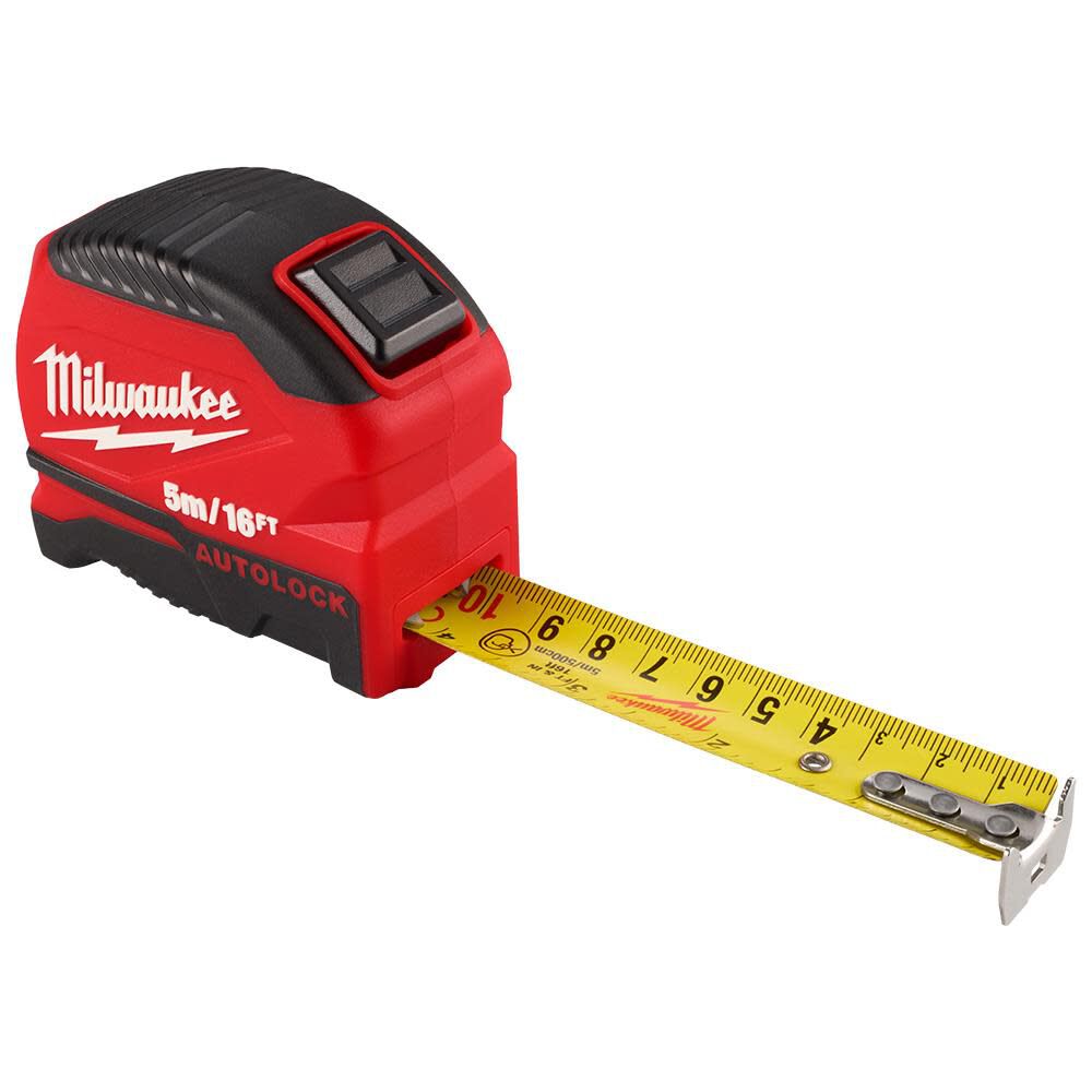 Milwaukee 5m/16 Ft. Auto-Lock Tape Measure