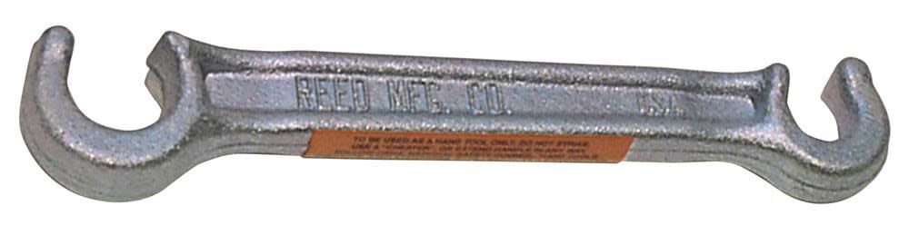 Reed Mfg Valve Wheel Wrench, Double-End, 1/2 and 21/32 Inch Hook Opening VW0 (02830)