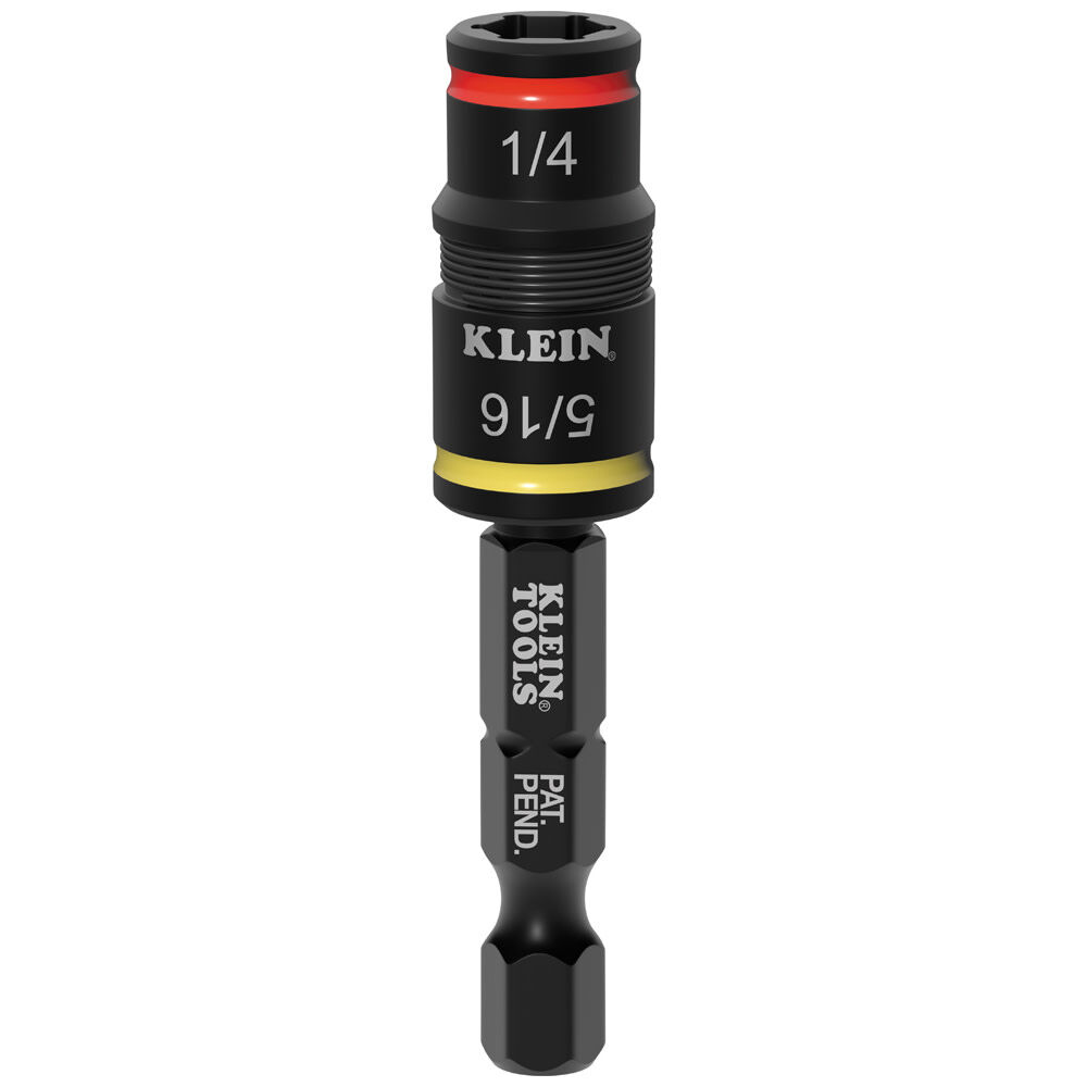 Klein Tools 3-in-1 Impact Rated Flip Socket Set
