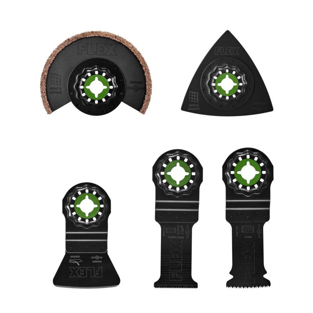 FLEX 5-Piece Oscillating Multi-Tool Tiling Project Kit