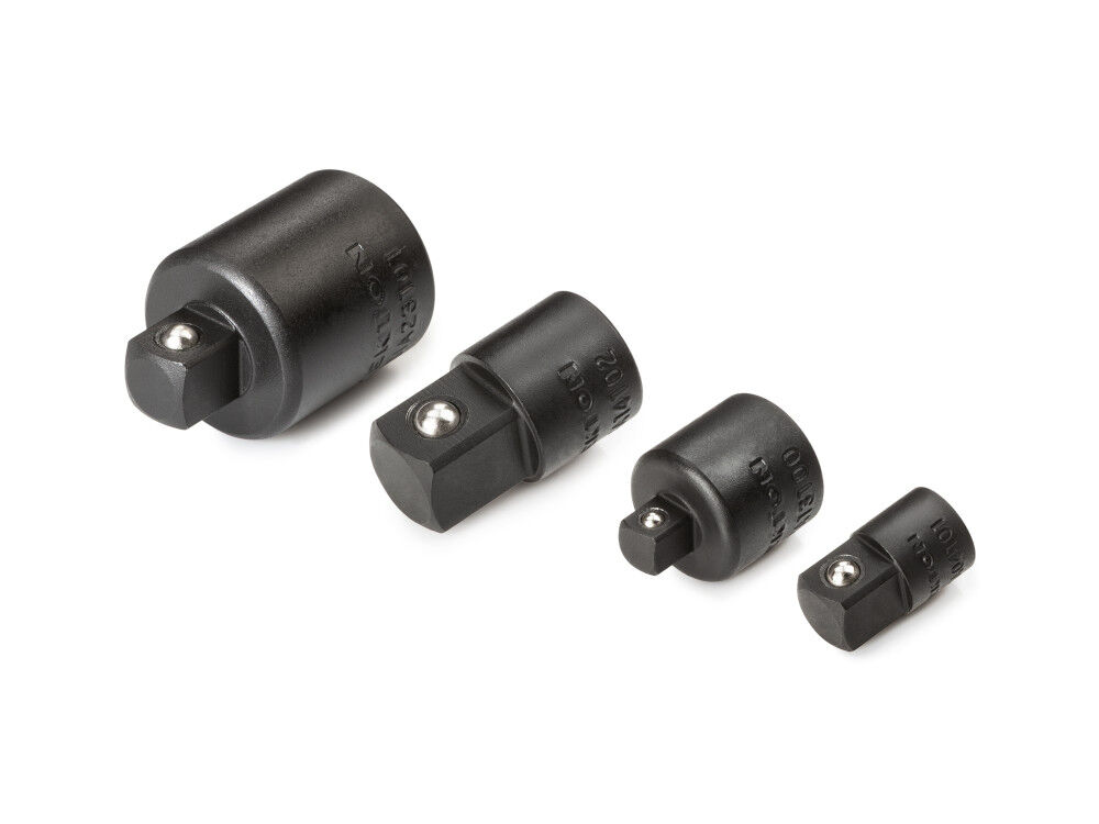 Tekton 1/4, 3/8, and 1/2 Inch Impact Adapter/Reducer Set, 4 Pieces