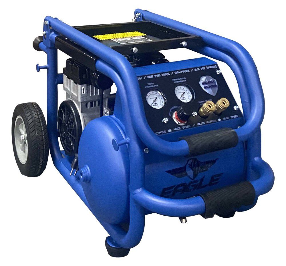 Eagle Compressor Silent Series 6 Gallon Electric Portable Air Compressor