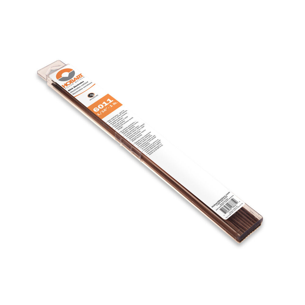 Hobart 6011 Diameter Stick Welding Electrodes 1/16in