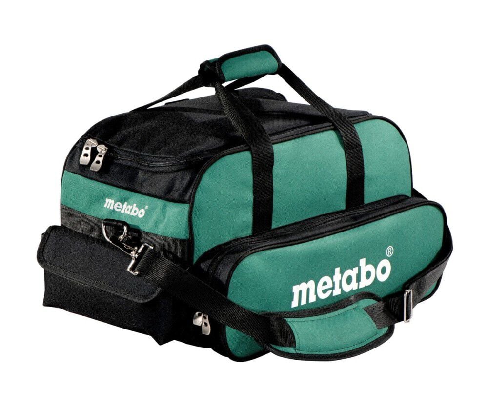 Metabo 460 x 260 x 280 mm Small 600D Polyester Tool Bag with Zipper Closure