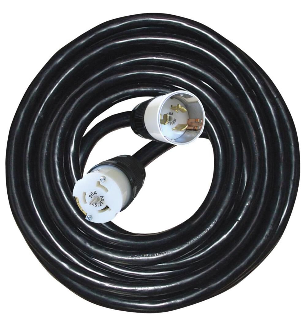 Voltec 50 Ft. 6/3-8/1 STOW Vinyl Temporary Power Cords