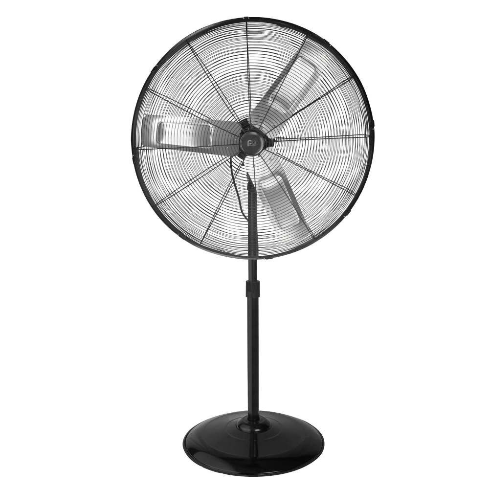 Perfect Aire 30 Inch 7558 CFM Heavy-Duty High Velocity Pedestal Fan with 3 Speed