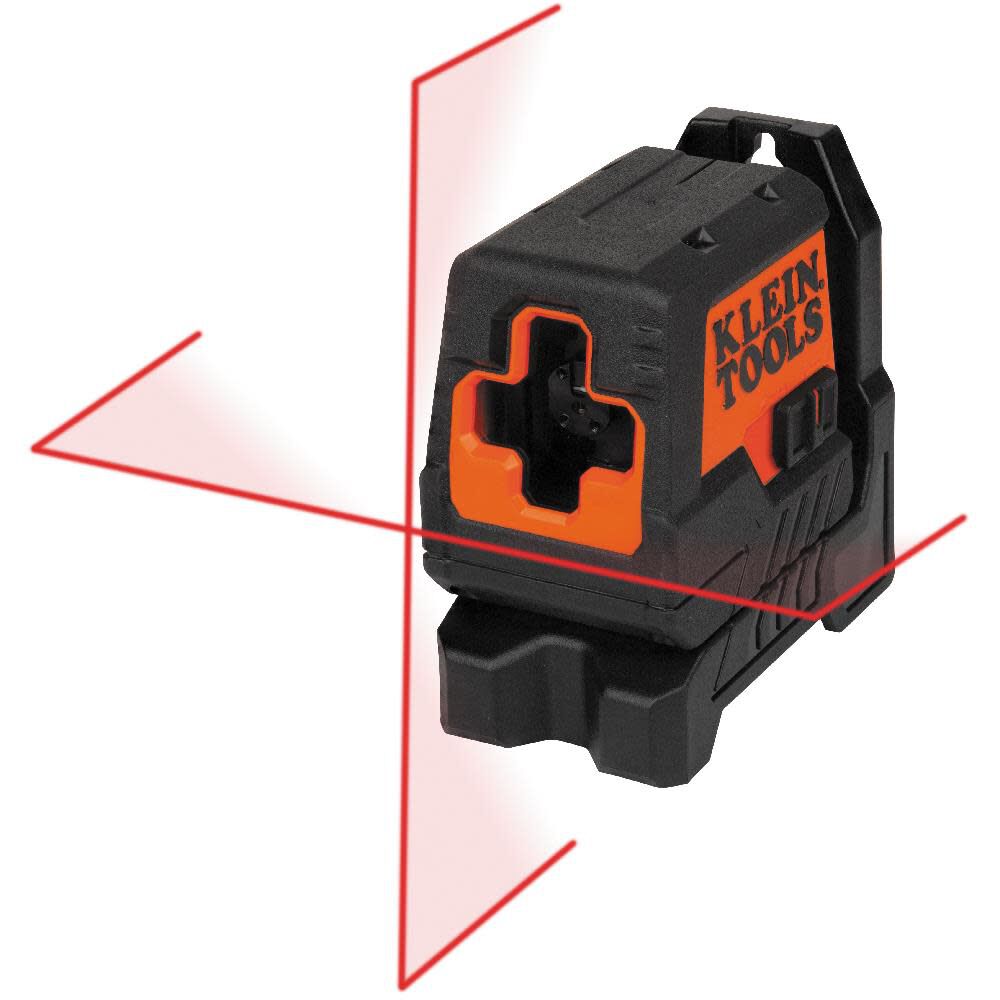 Klein Tools Red Compact Cross-Line Self-Leveling Laser Level, 35-Foot